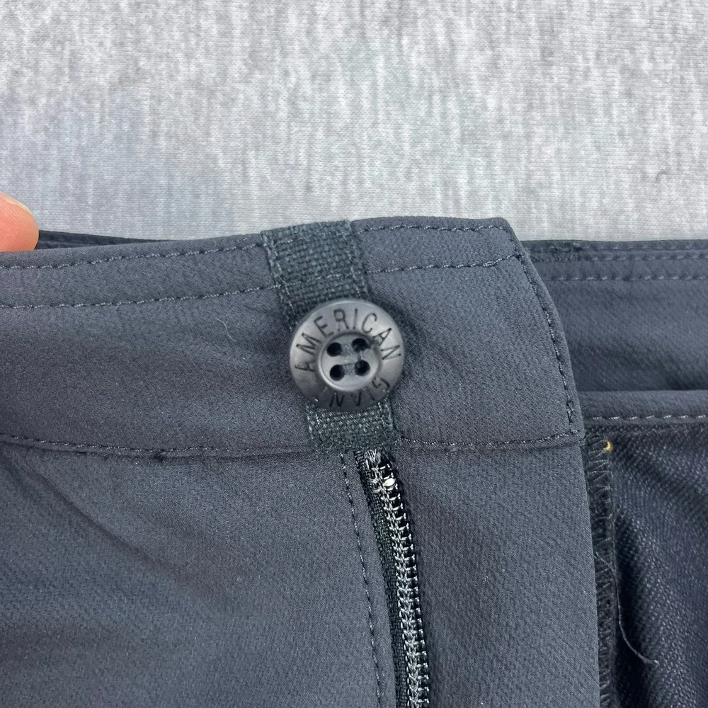 American Giant Commuter Shorts Mens 34 (Fits 37 Waist) Black 7